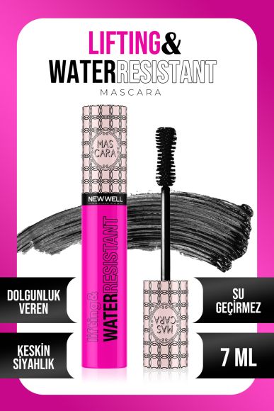 New Well Lifting Water Resistant Mascara -Maskara - Mascara