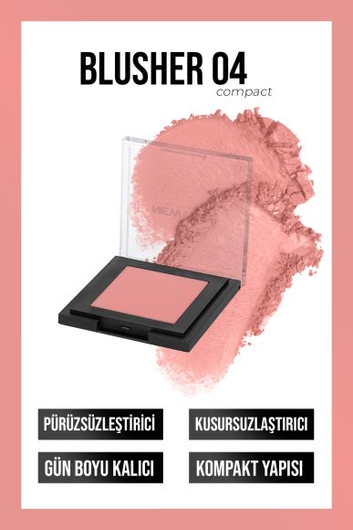 Powder Blusher 04 (Toz Allık) - 1