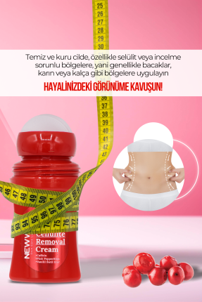 Slimming Cellulite Removal Cream | İnceltici Selulit Giderici Krem 50 ML -Selülit Kremi Thumbnail